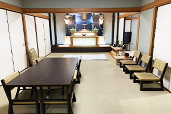 多田会館控え室